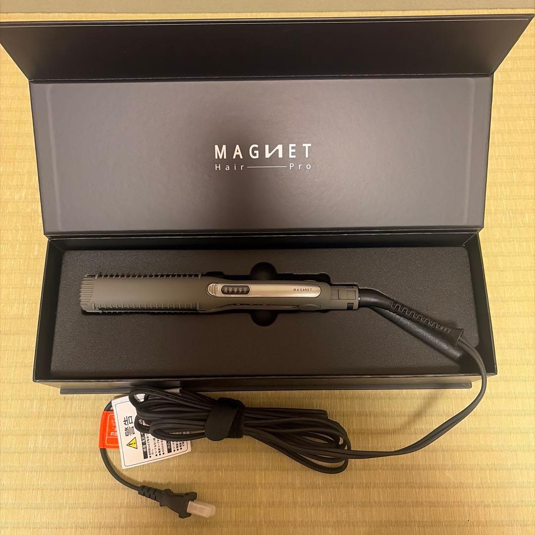 【美品】ホリスティックキュアマグネットヘアプロストレートアイロンHCS-G06G