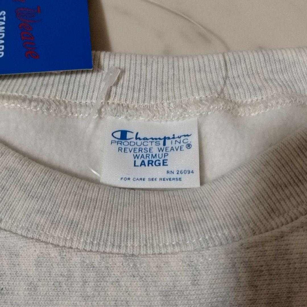 チャンピオン　Ｌ　スウェットシャツ　リバースウィーブ　裏起毛　①