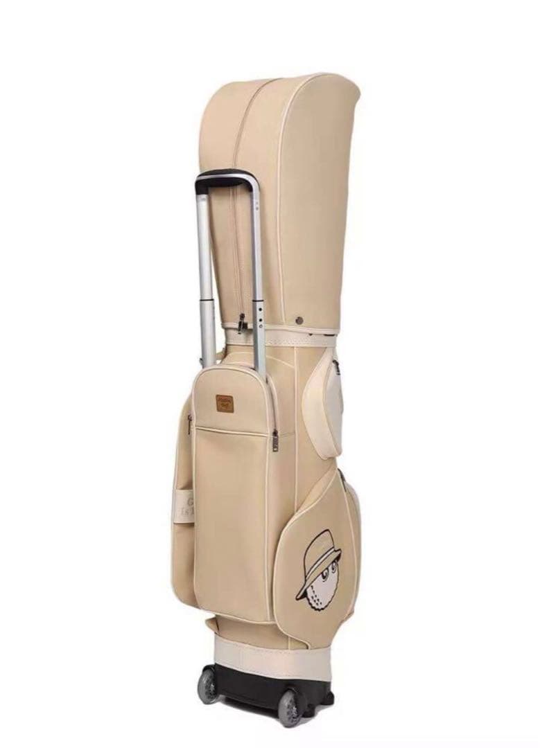 マルボンゴルフ Malbon キャディバッグ スーツケース 2点セット