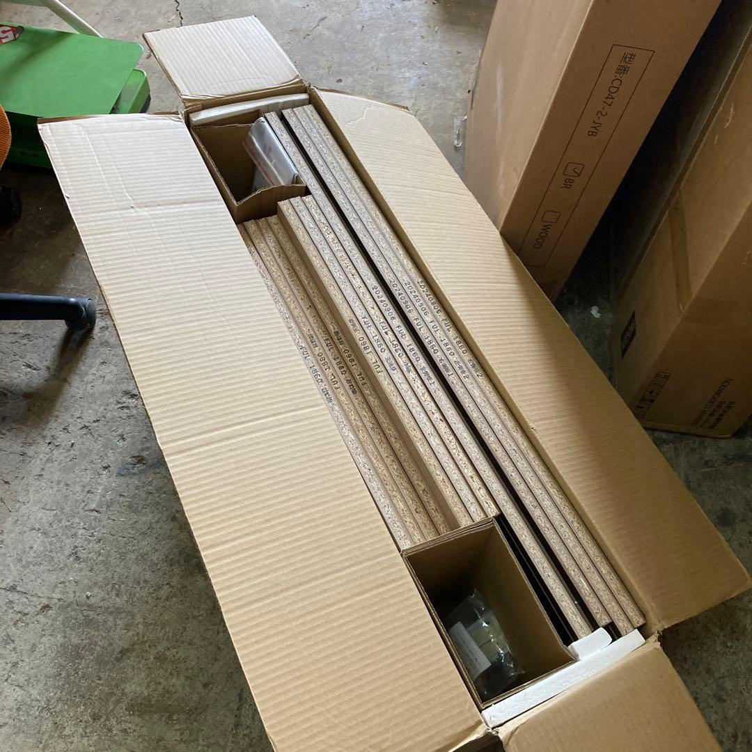 白井産業 フリーラック ダークブラウン 幅58.1奥行29.2高さ179.7cm