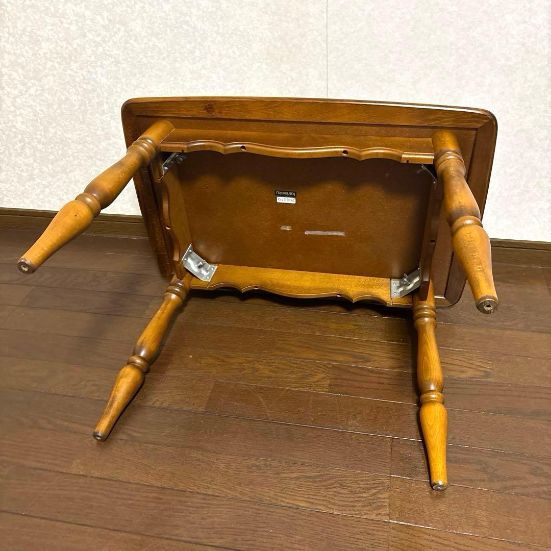 【美品】karimoku コロニアル サイドテーブル