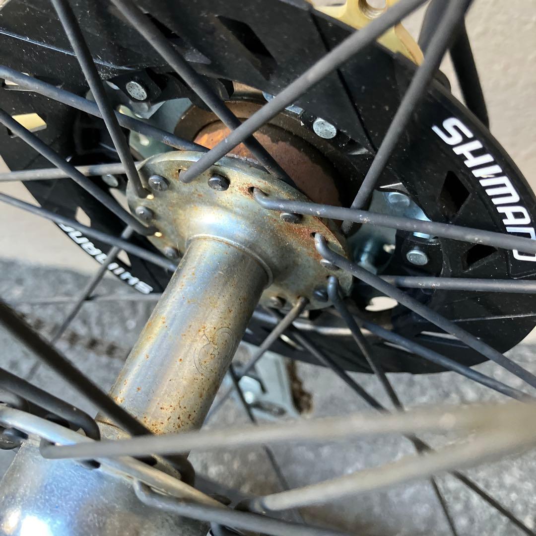 引き取り限定　静岡　クロスバイク　6段変速　自転車