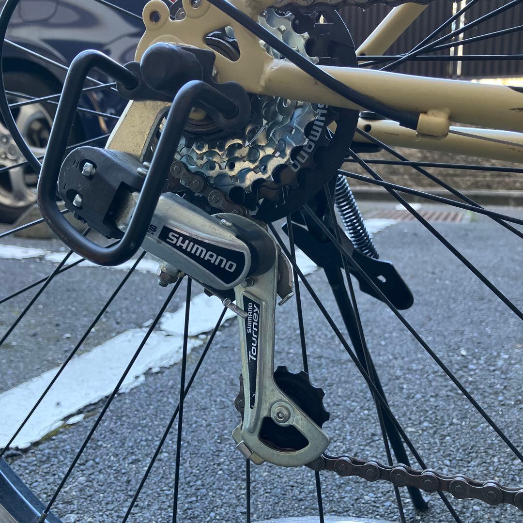 引き取り限定　静岡　クロスバイク　6段変速　自転車
