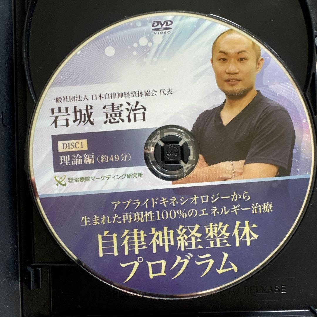 岩城憲治、フルスキャンシステム、自律神経整体プログラム、特別特典、DISC付き