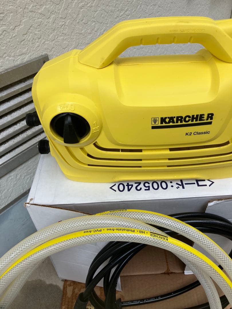 OvK2 Classic 高圧洗浄機本体自給ホース付き即使用出来ます