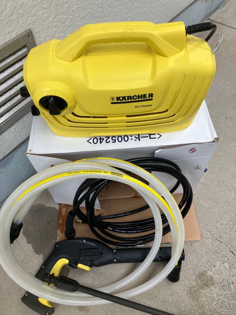 OvK2 Classic 高圧洗浄機本体自給ホース付き即使用出来ます