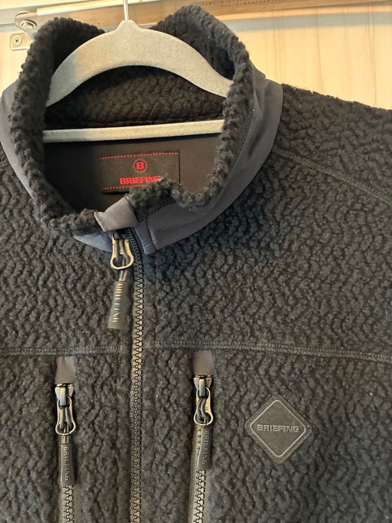 ブルゾン アウター 「ブリーフィングゴルフ」MS WOOL BOA VEST