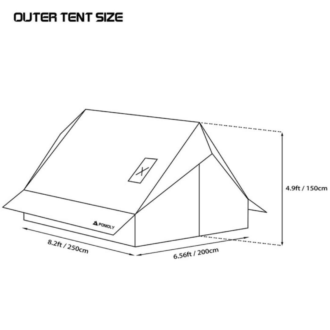 CHALET 70 Pro | ロッジ型テント (シャレー )