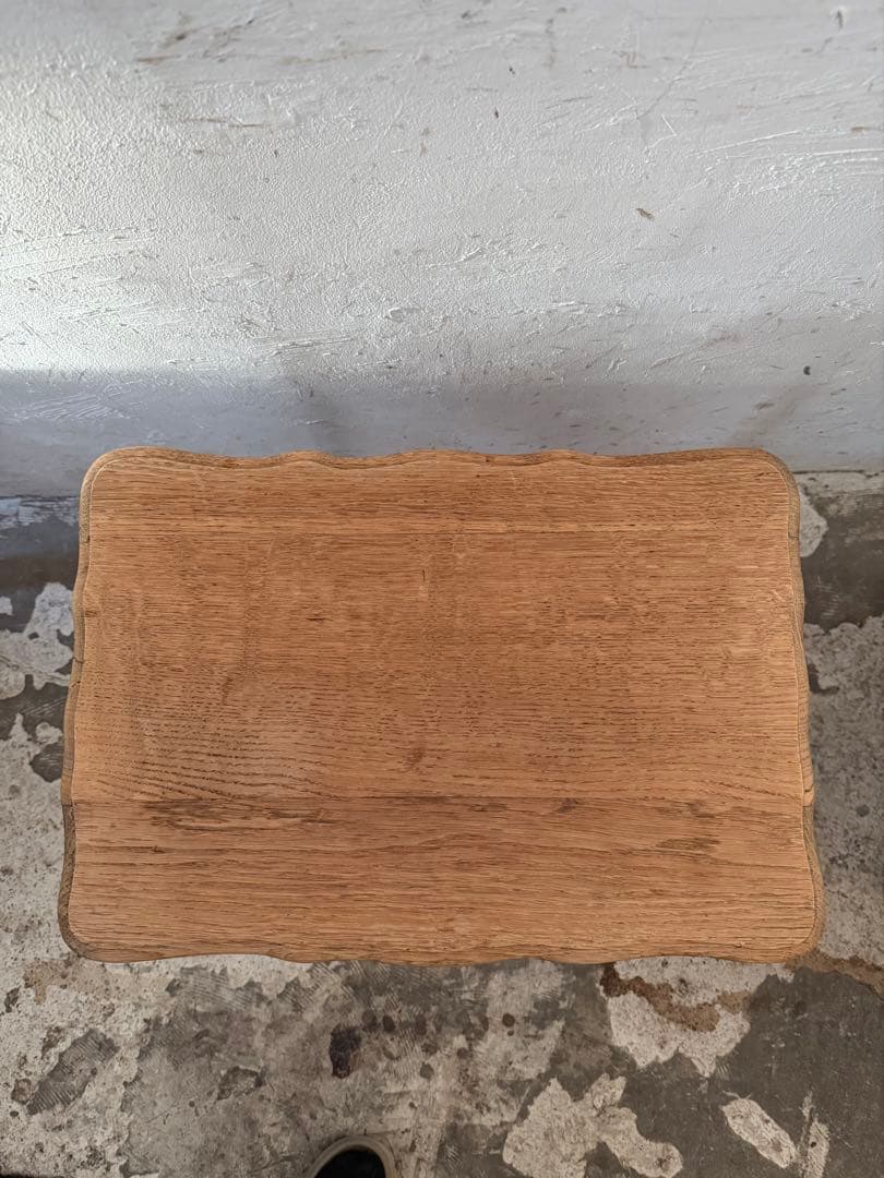 ビンテージ　サイドテーブル ベッドサイドテーブル　大　剥離