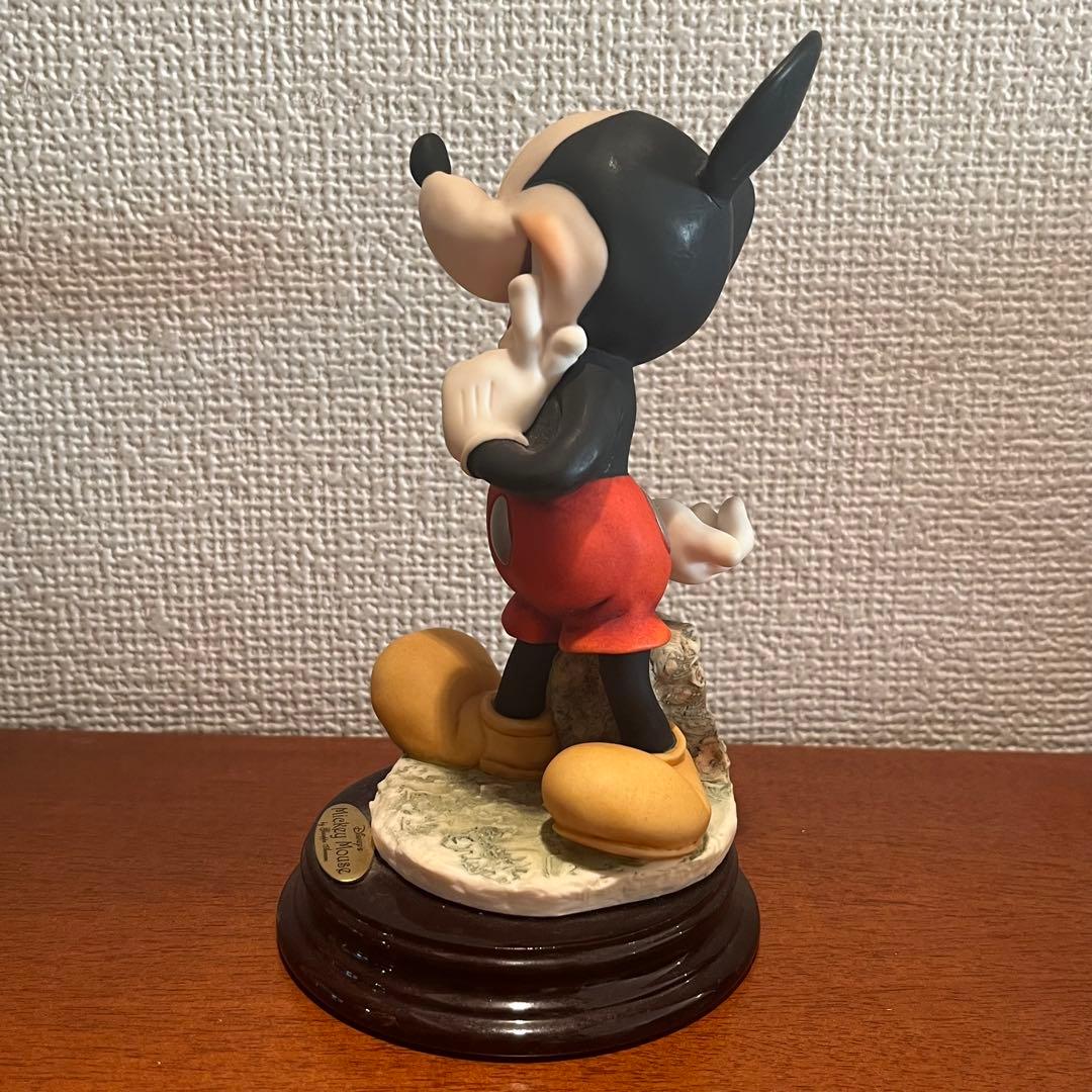 ジョゼッペアルマーニ　ミッキーマウス　ディズニー　陶器　人形　イタリア製　置物