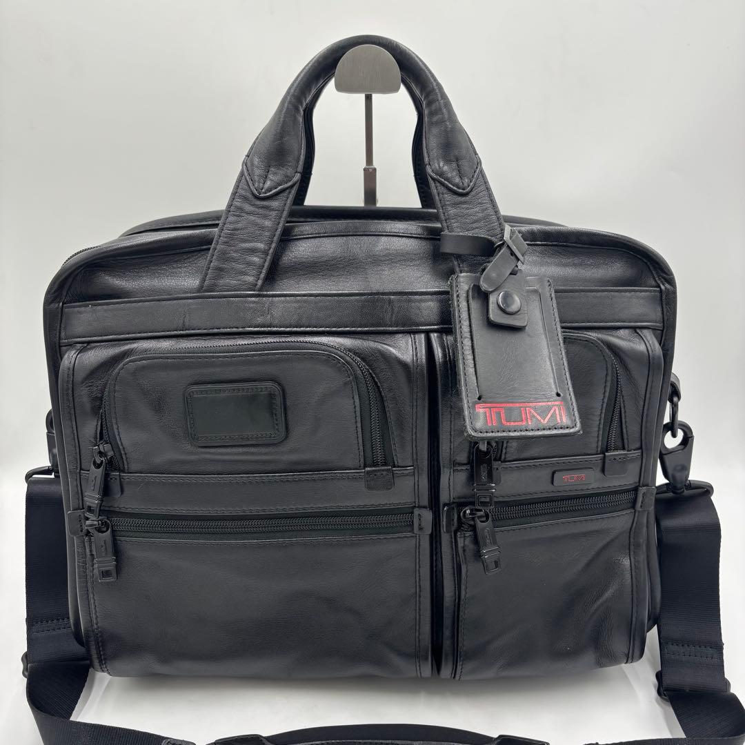 TUMIトゥミ レザー エクスパンダブル 2wayビジネスバッグ 96141DH
