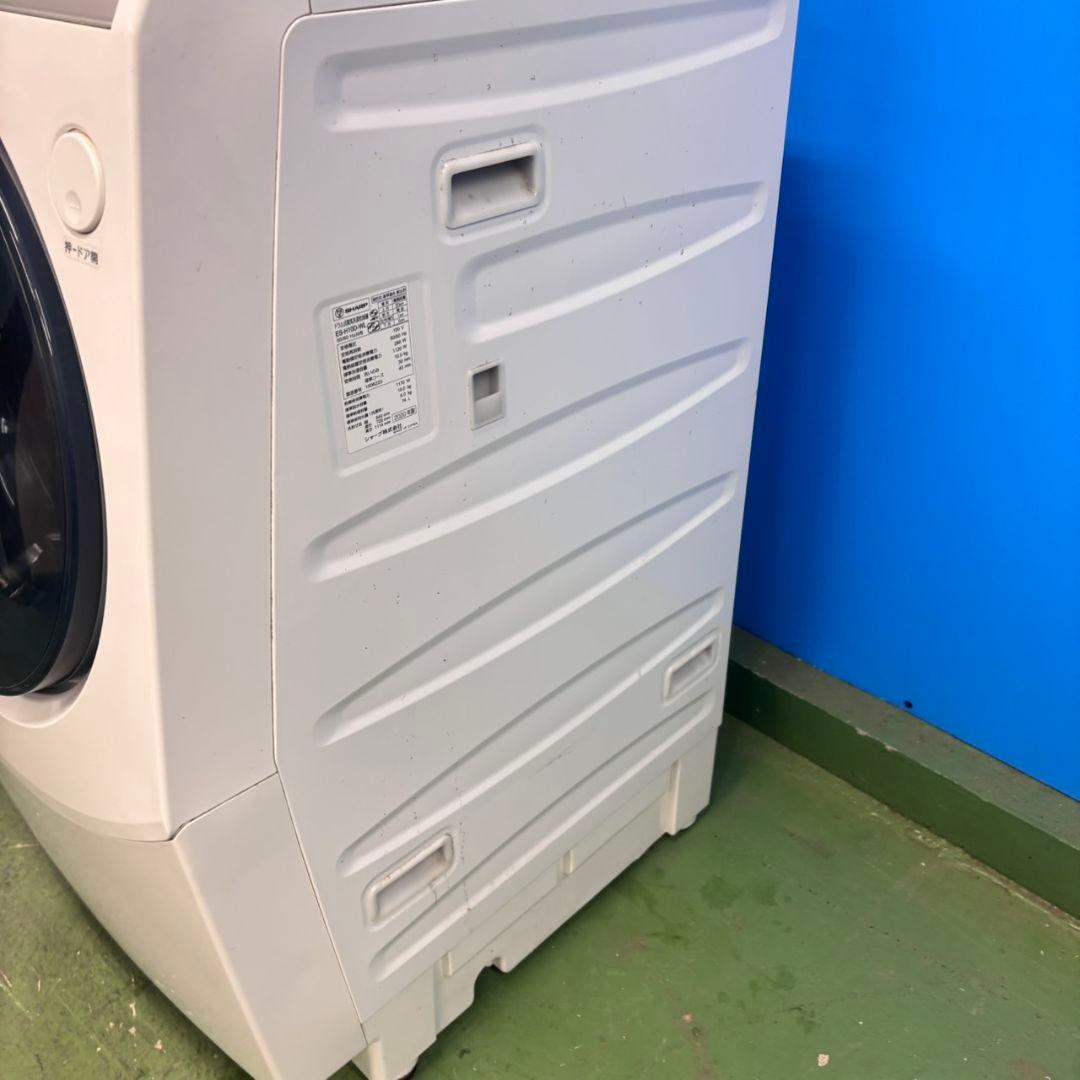 595 ドラム式洗濯機　左開き　容量10キロ　乾燥6キロ　関東圏　極美品　大人気