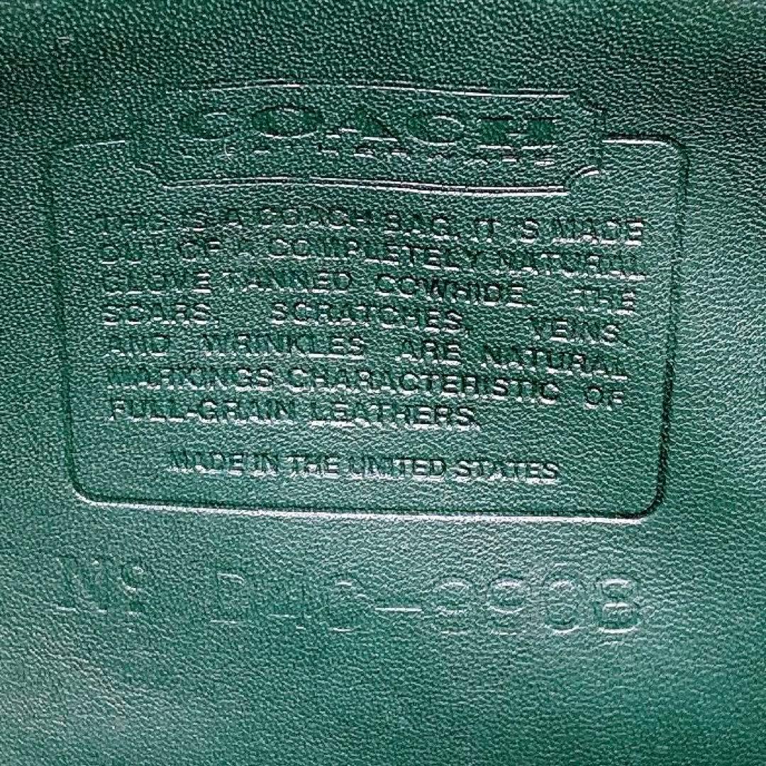 バッグ Vintage Coach Green Devon Turn Rock rare