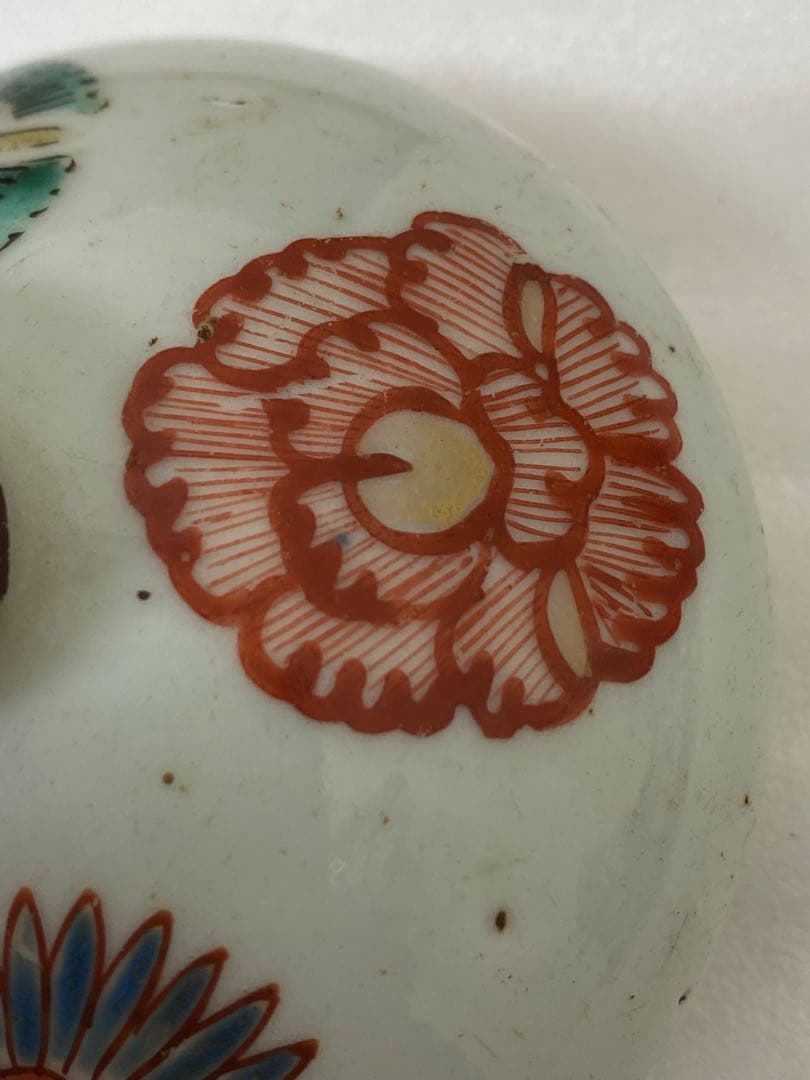 3-3036 平佐赤絵　油壺