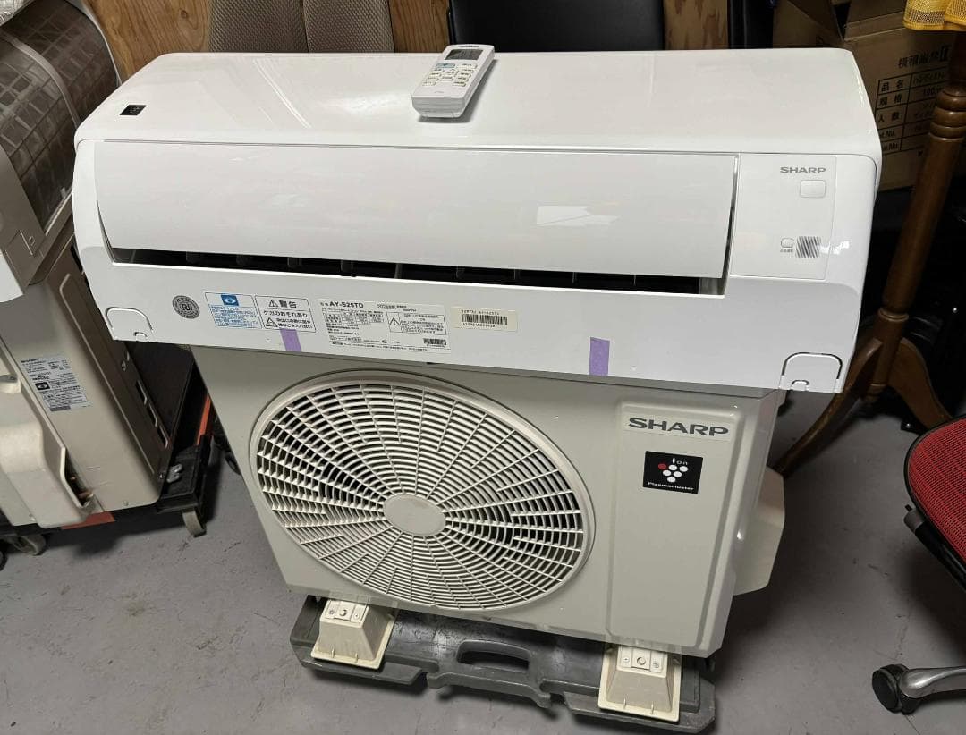 SHARP シャープ AY-S25DM エアコン 8畳用 2024年製 Used
