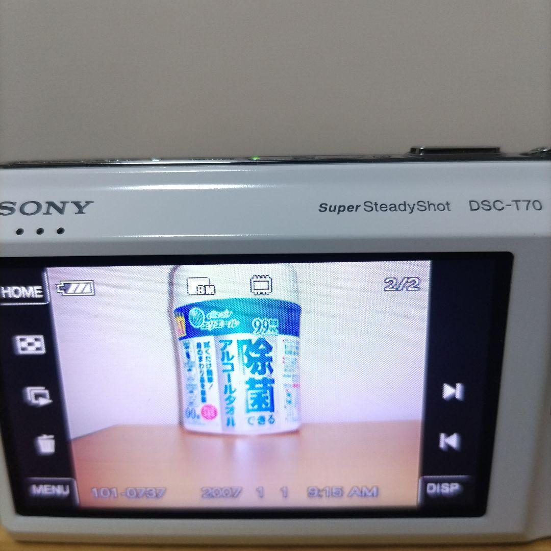 SONY DSC-T70 サイバーショット デジカメ SDカード付