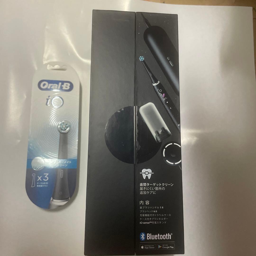 オーラルB iO10コズミック　ブラック　➕替ブラシ３本