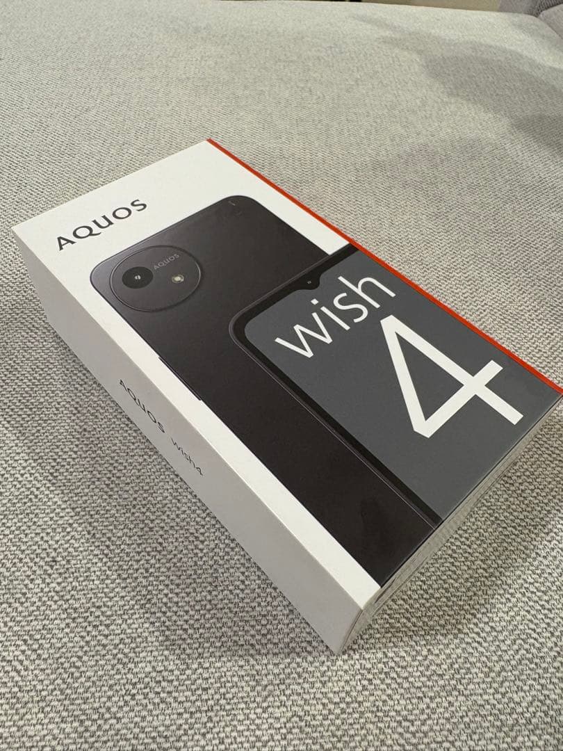 新品未使用！AQUOS wish4 スマートフォン