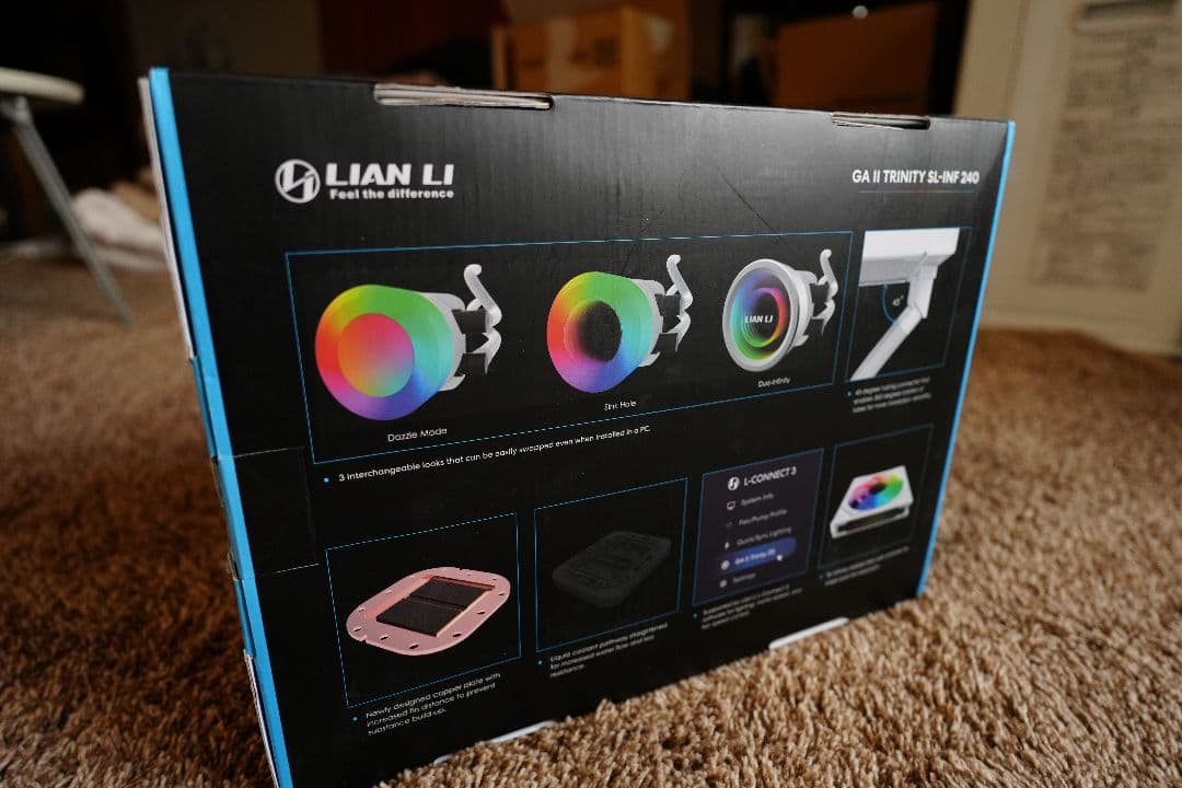 【即発送】Lian Li GA II TRINITY SL-INF240