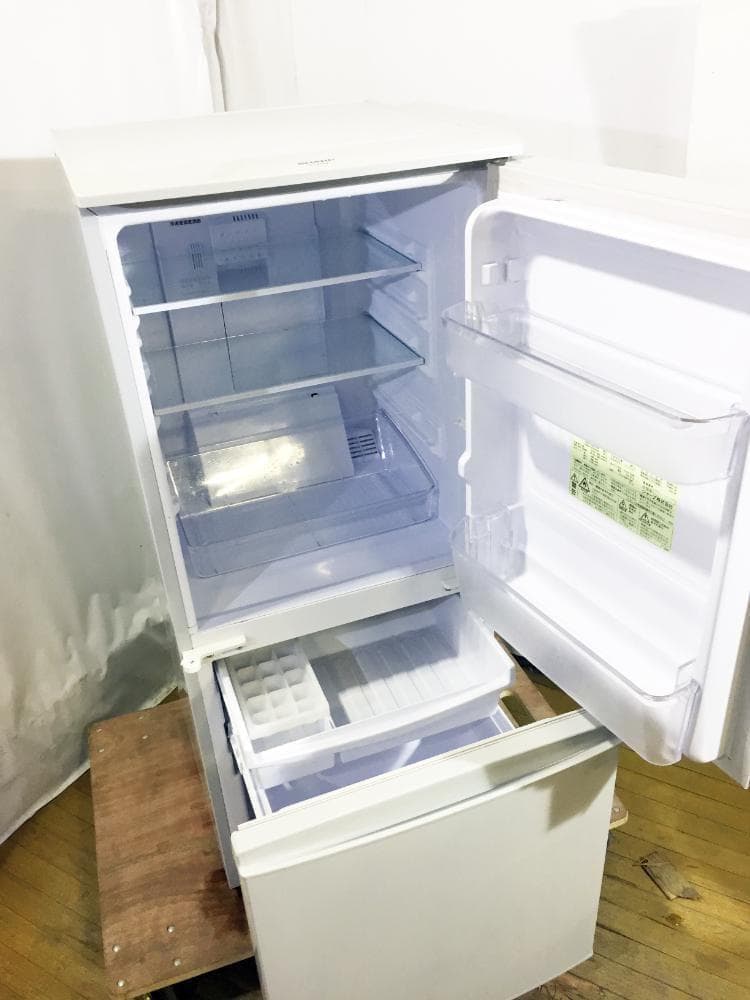 30日迄！SHARP 137L 冷蔵庫【SJ-K14X-FG】