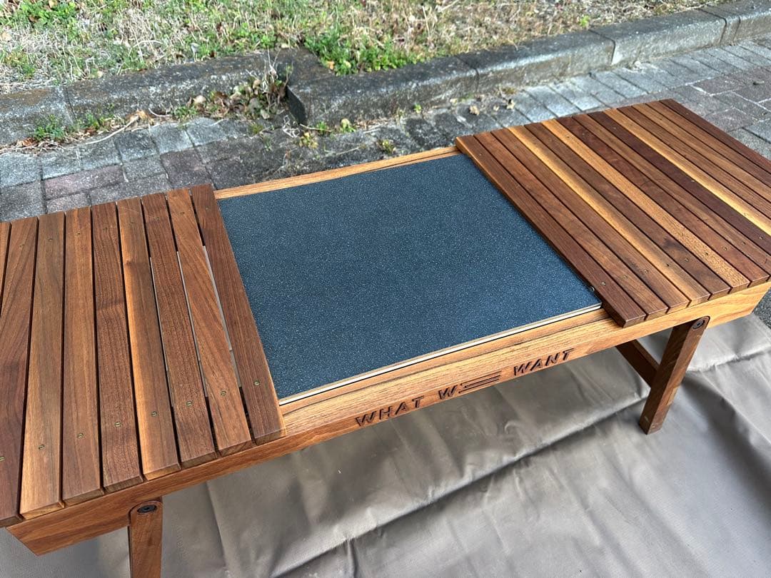 テーブル・チェア・ハンモック EXTENSIONTABLE/WHAT WE WANT