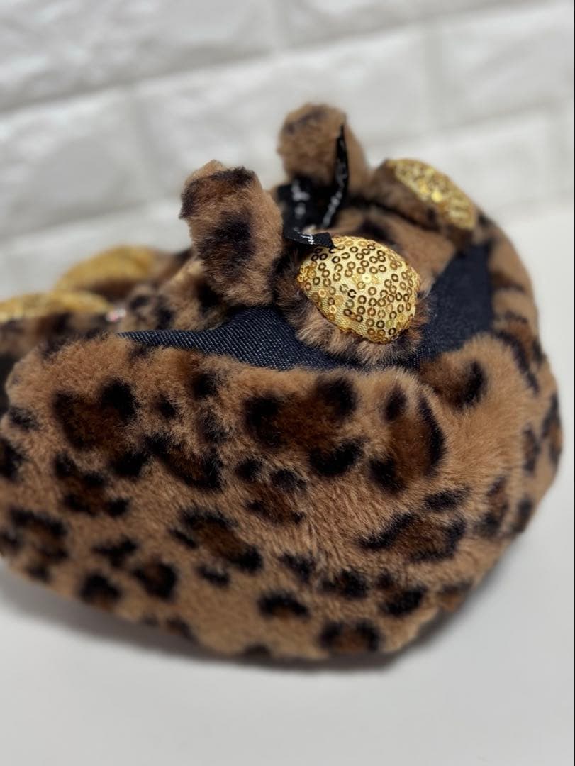 ゆ*ら様 コヤンイサムチョン　ハンドメイド　ファーミニバッグ　ヒョウ柄　うさちゃ