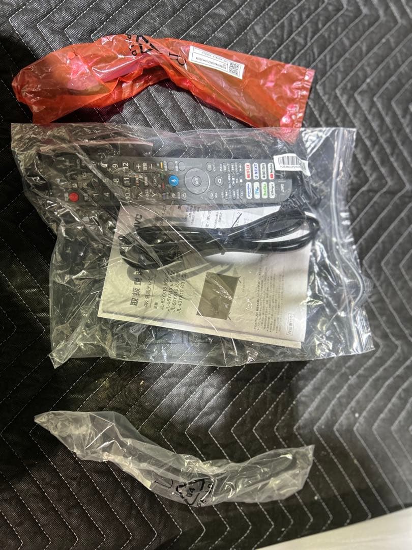 （元展示品未使用）JVC YX10 43V型 4K液晶テレビ