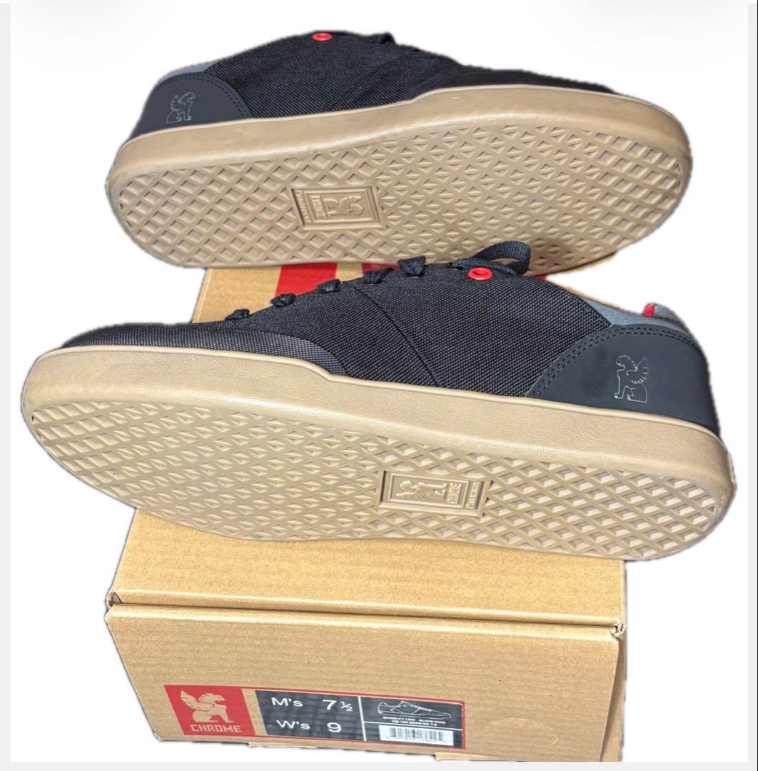 値下げCHROME BROMLEY LOW/BKGU_BLACK/GUM