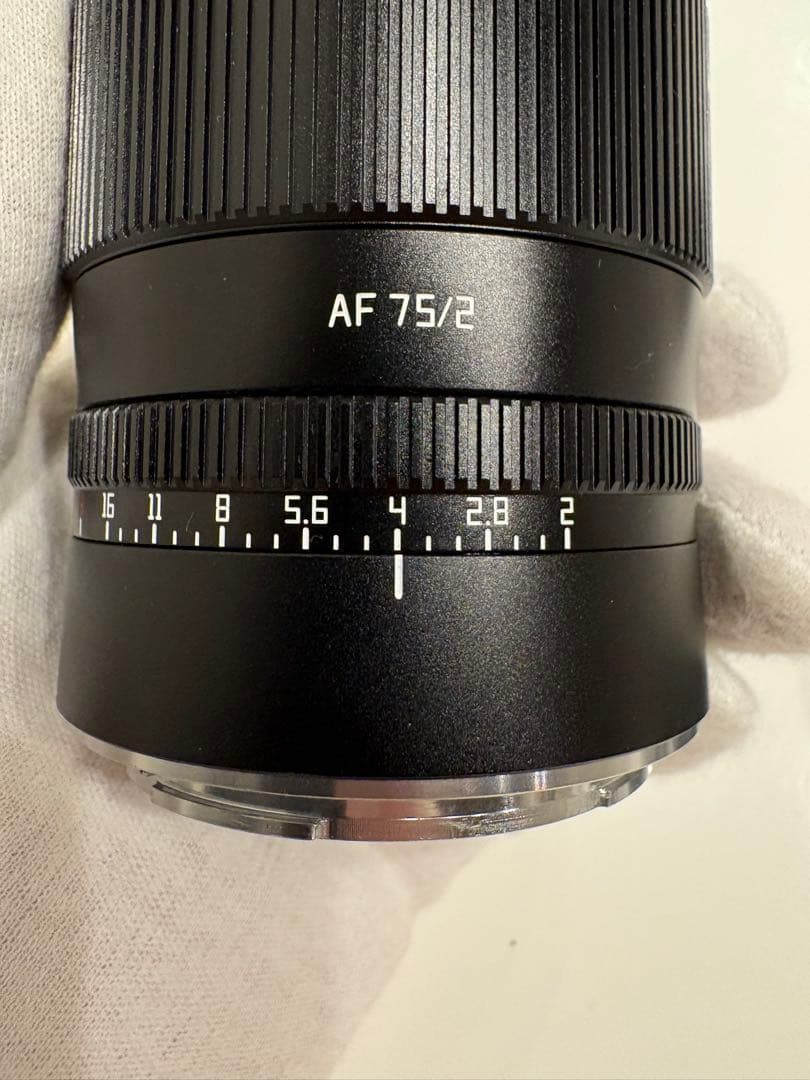 【美品】TTArtisan AF 75mm f2 【Zマウント用】