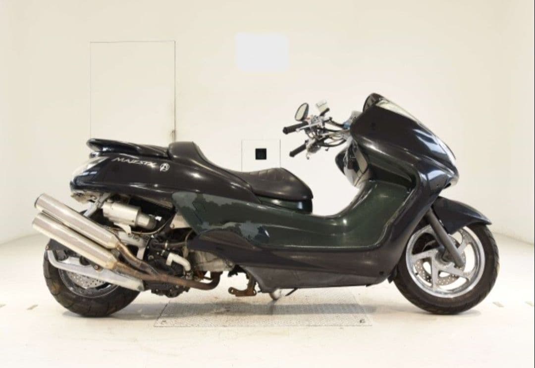 グランドマジェスティ250 SG15J 2本出しマフラー EXガスケット付き