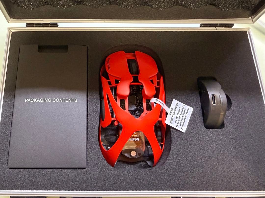 マウス・トラックボール AngryMiao AM INFINITY MOUSE Orange