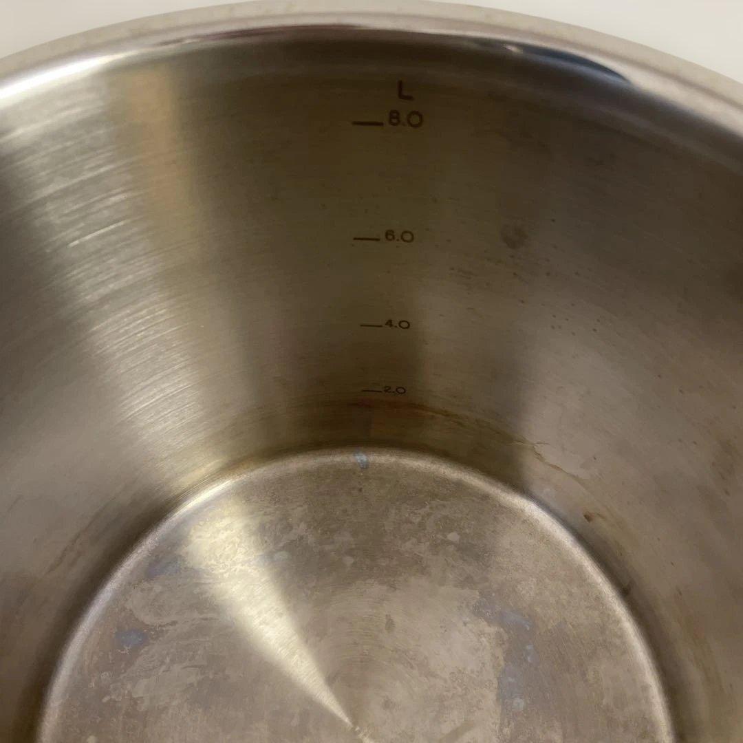 Fissler ステンレススチール 寸胴鍋　24センチ