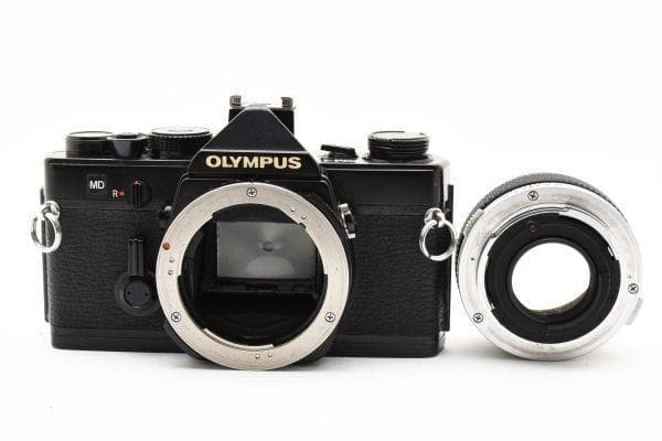 OLYMPUS OM-1 ブラック F1.8 ５０ｍｍ シャッターOK #118