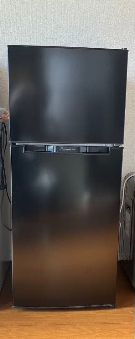 TOHOTAIYO 2023年製 冷凍冷蔵庫 118L 単身用　セカンド冷蔵庫