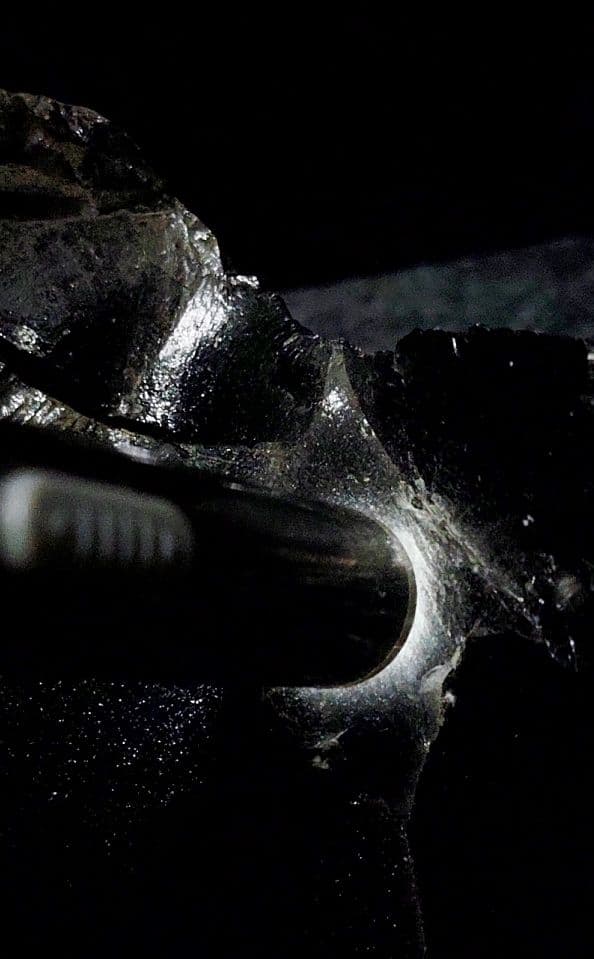 ★黒耀石原石★オブシディアン【星糞峠or和田峠1850ｇ】