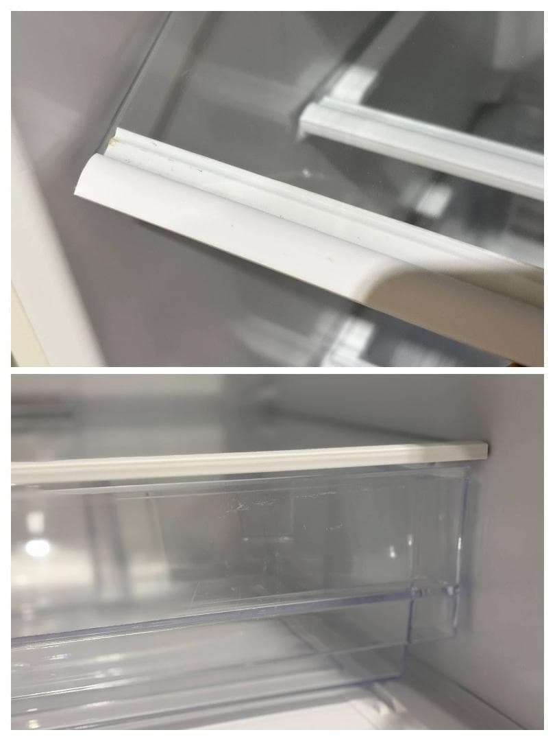 ■AQUA/アクア■ミルク　168L　冷蔵庫　AQR-17K-W　2021年製