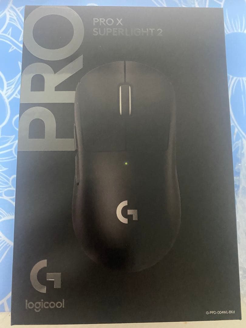 GPRO X SUPERLIGHT 2 ワイヤレスマウス ブラック