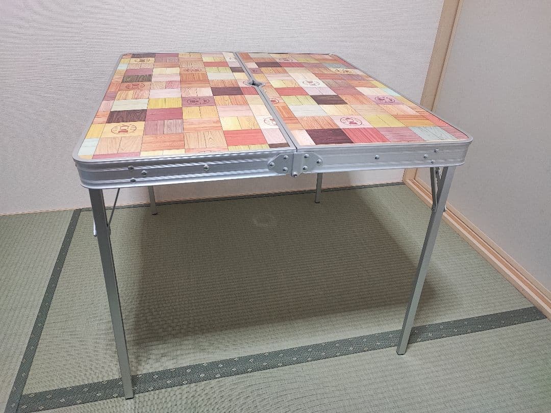 ※値下げ　コールマン テーブル ナチュラルモザイクファミリーリビングセットプラス