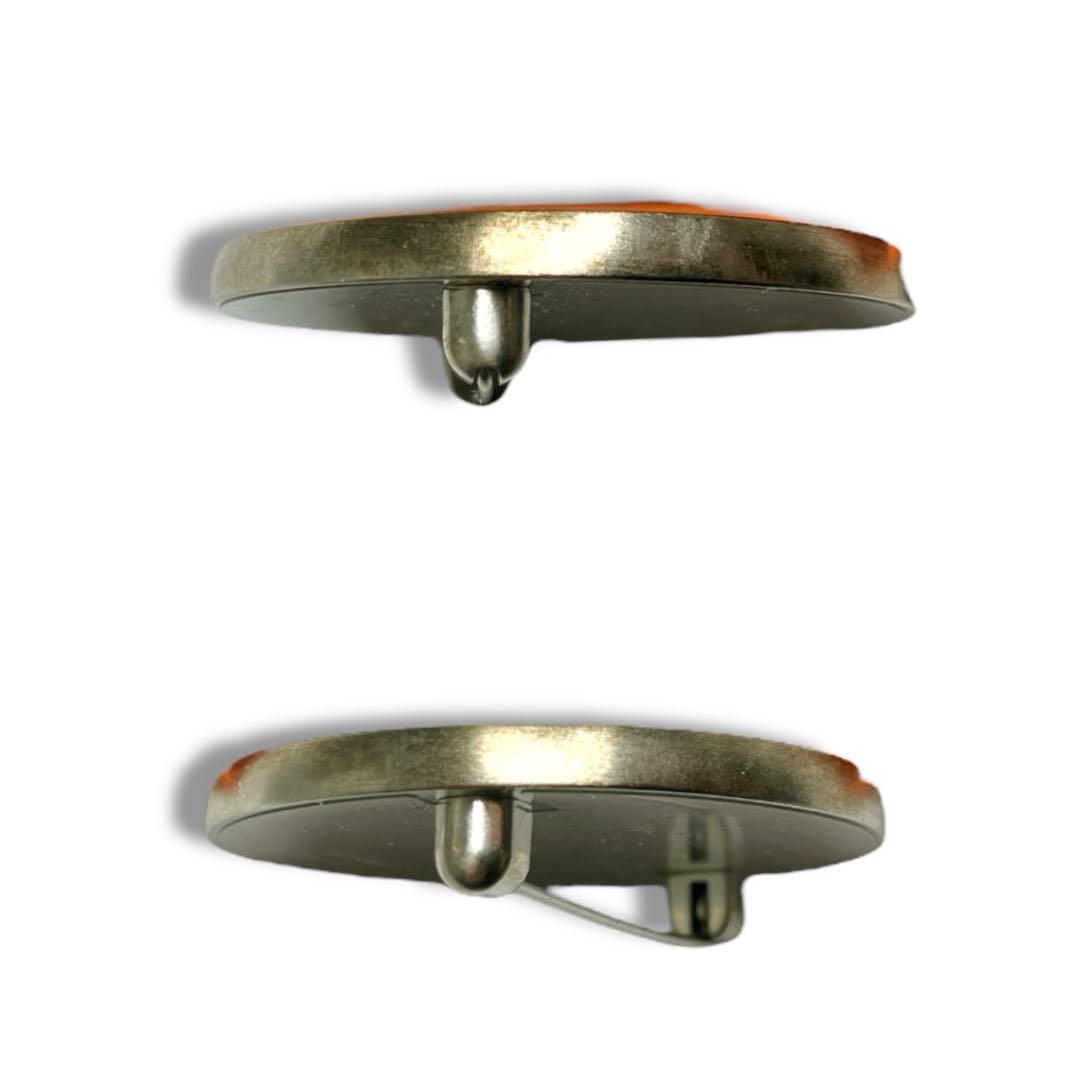 エルメス 良品 イタリア製 クロコダイル リヴァプール ピンバッジ ブローチ