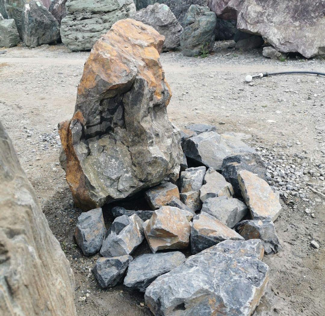 ロックガーデン　セット　2　庭石　石 石材　庭　坪庭　ガーデニング