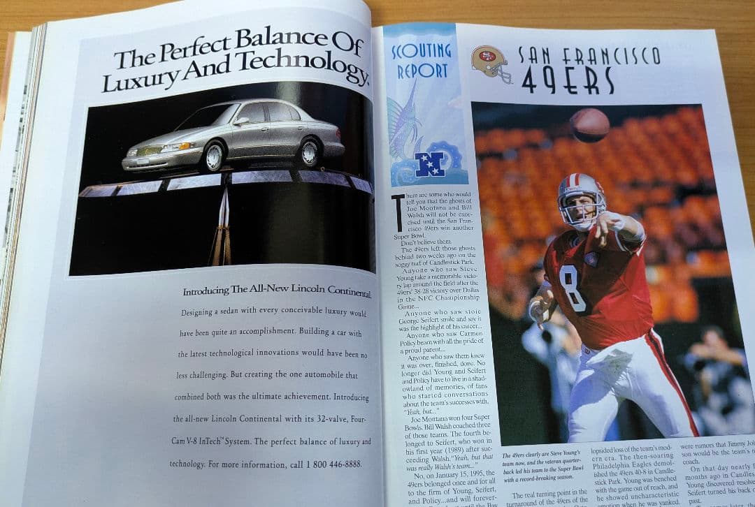 期間限定販売 サンフランシスコ49ers スーパーボウル公式プログラム4冊セット