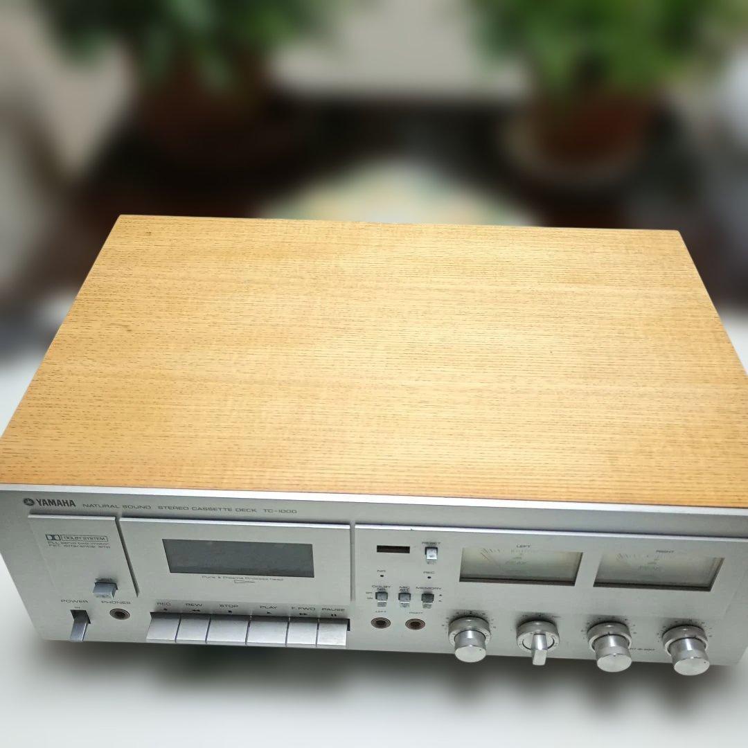 w*f様 YAMAHA TC-1000 ステレオカセットデッキ