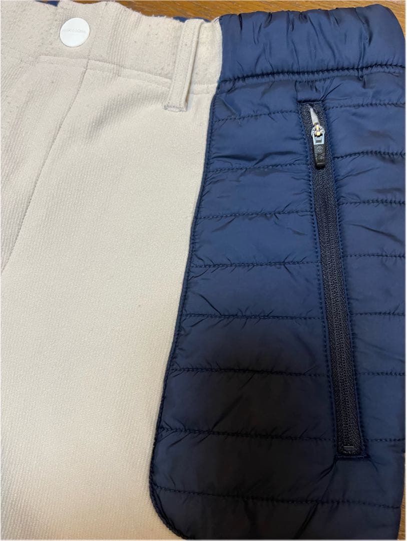 マークアンドロナ ゴルフ用ストレッチパンツ アイボリー