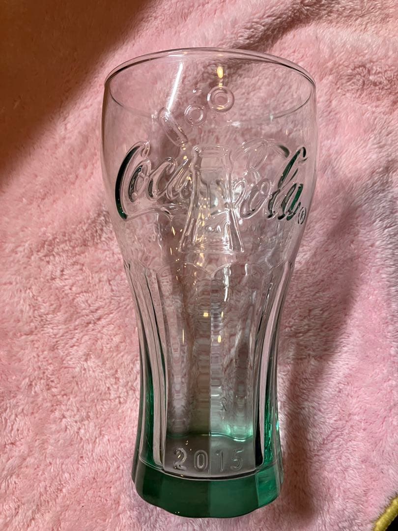 Coca-Cola ガラス製コップ 100周年記念グラス