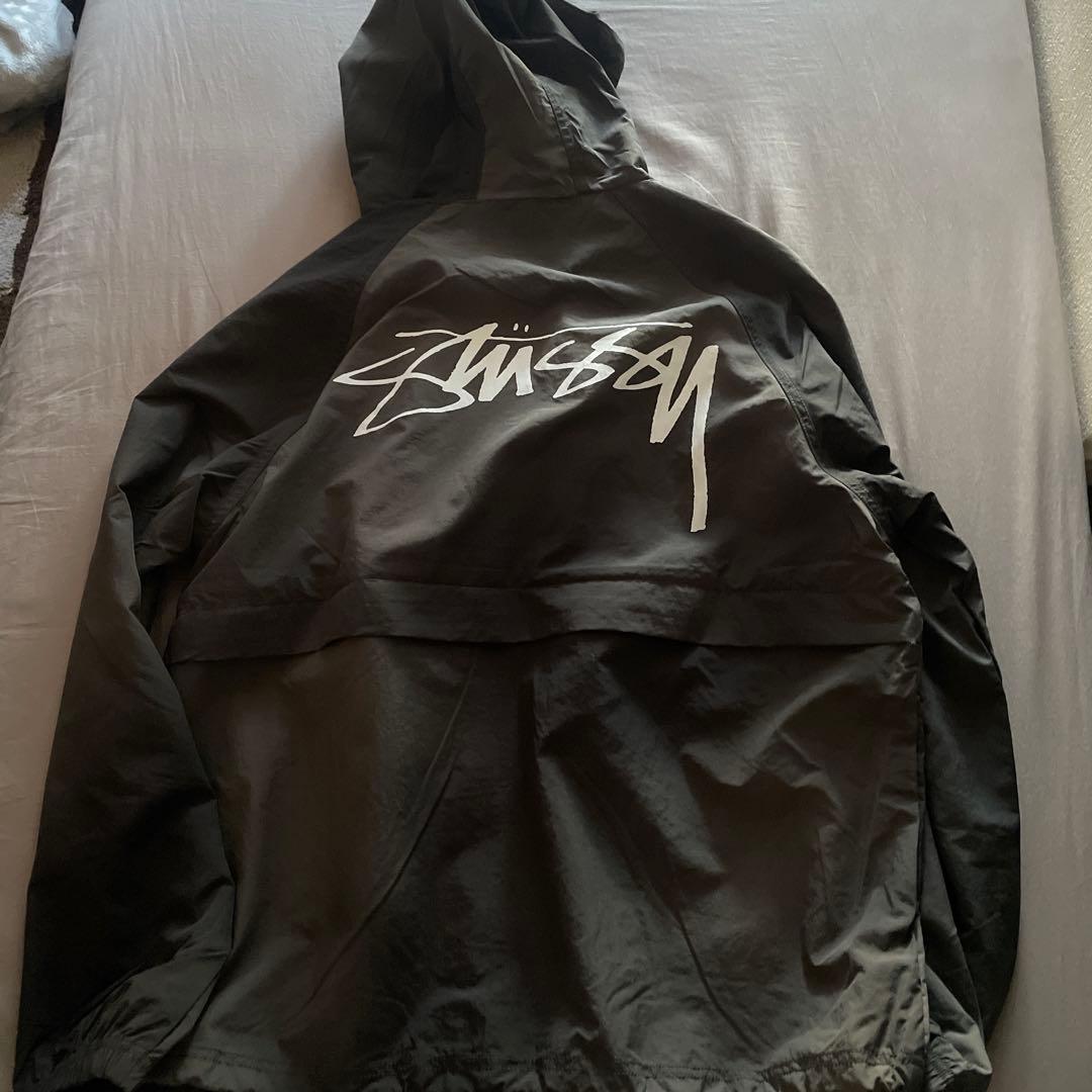 Stussy フード付きナイロンジャケット L