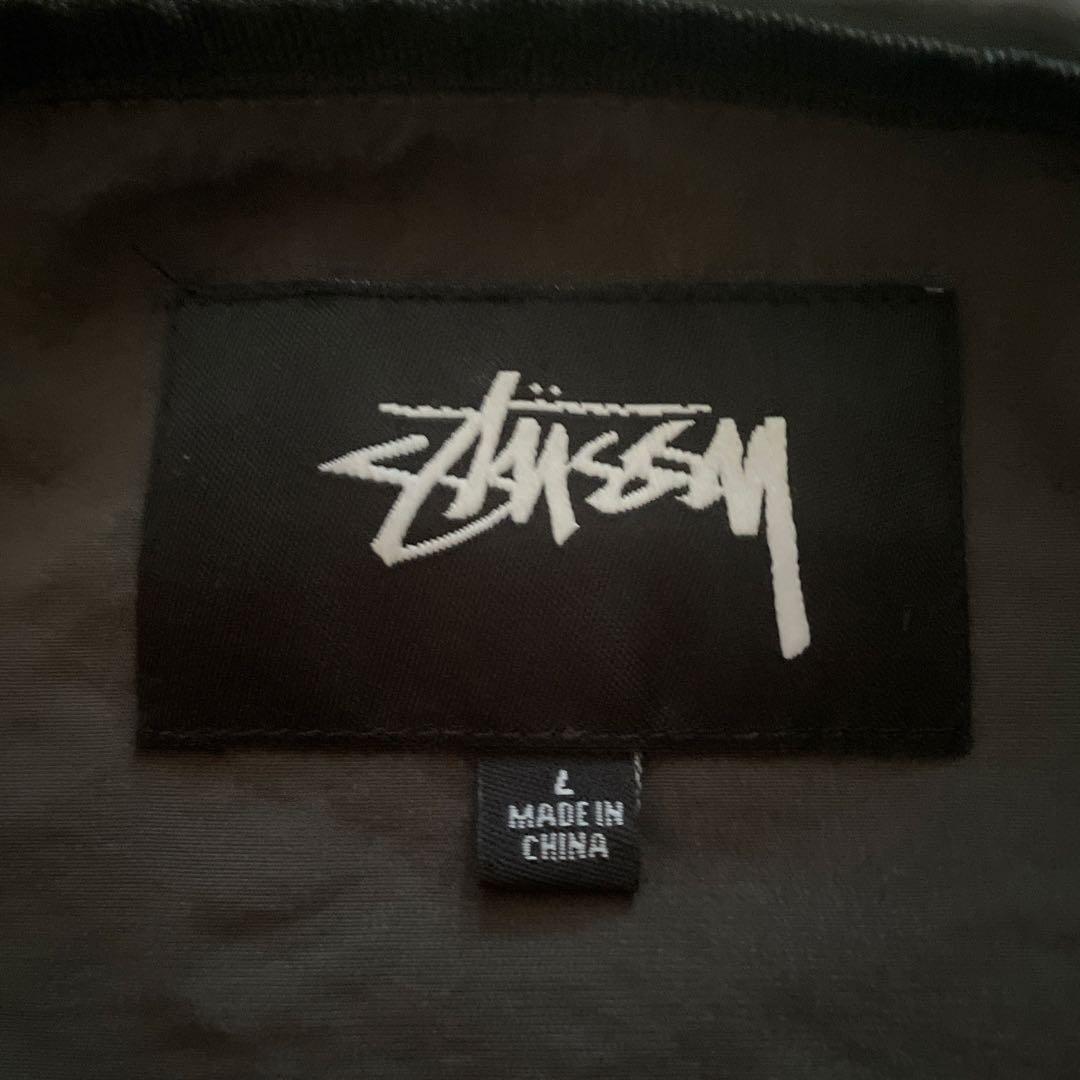 Stussy フード付きナイロンジャケット L