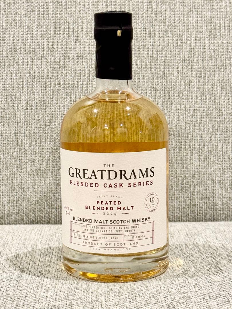 GREATDRAMS ブレンデッド スコッチ ウイスキー 10年 500ml