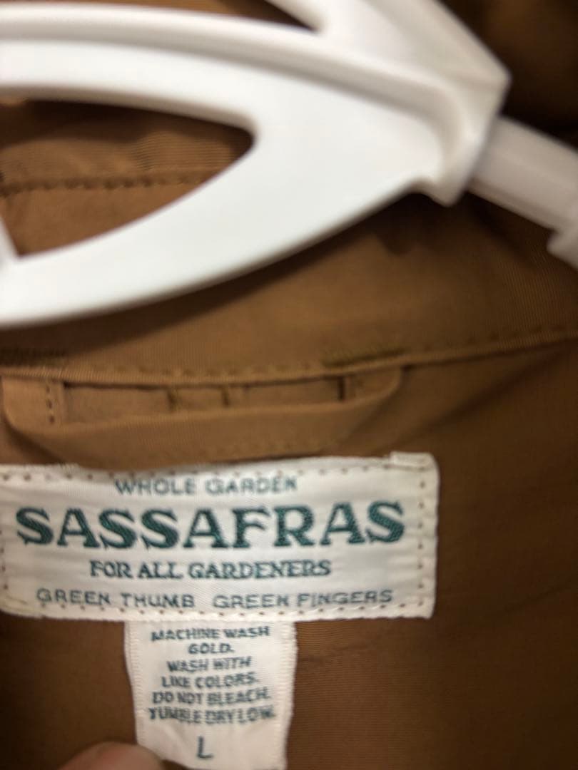 SASSAFRAS ササフラス DIGS CREW COATsizeＬM-65