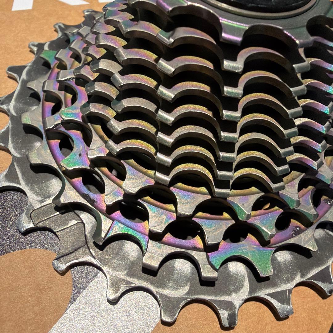 【美品】SRAM RED12速　XG1290 10-28T XDR レインボー