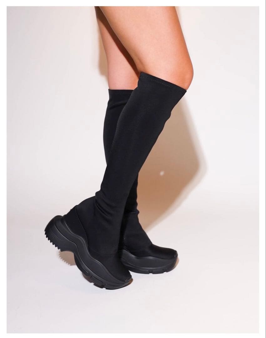 【送料込】新品未使用 YELLO TOKYOBLACK ブーツ